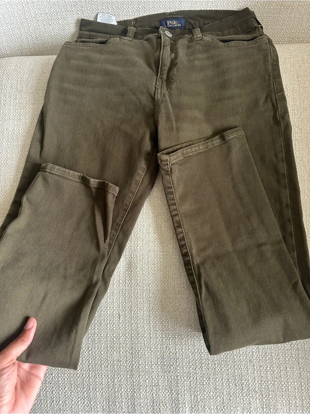Polo by Ralph Lauren Olive Slim Women’s Jean’s